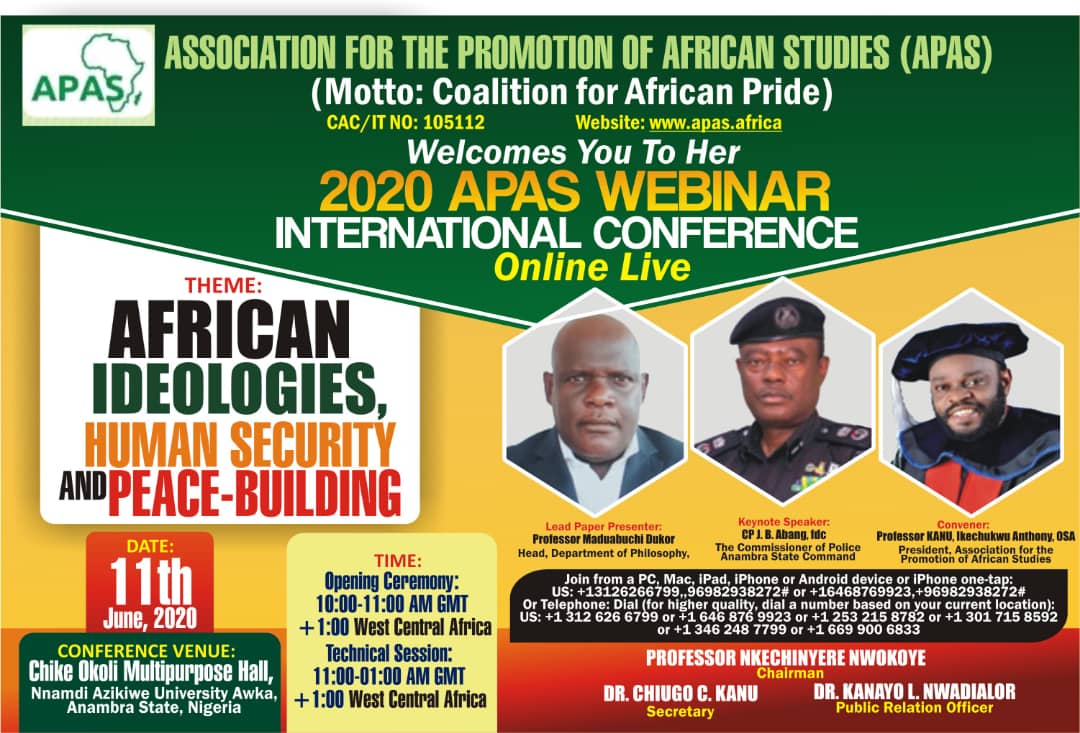 ABOUT PROFESSOR MADUABUCHI DUKOR