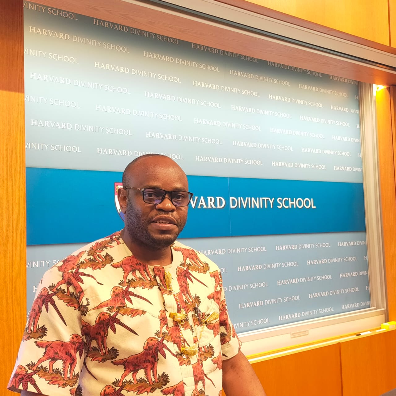 At the Harvard Inaugural Conference on the Evolution of Spiritualities