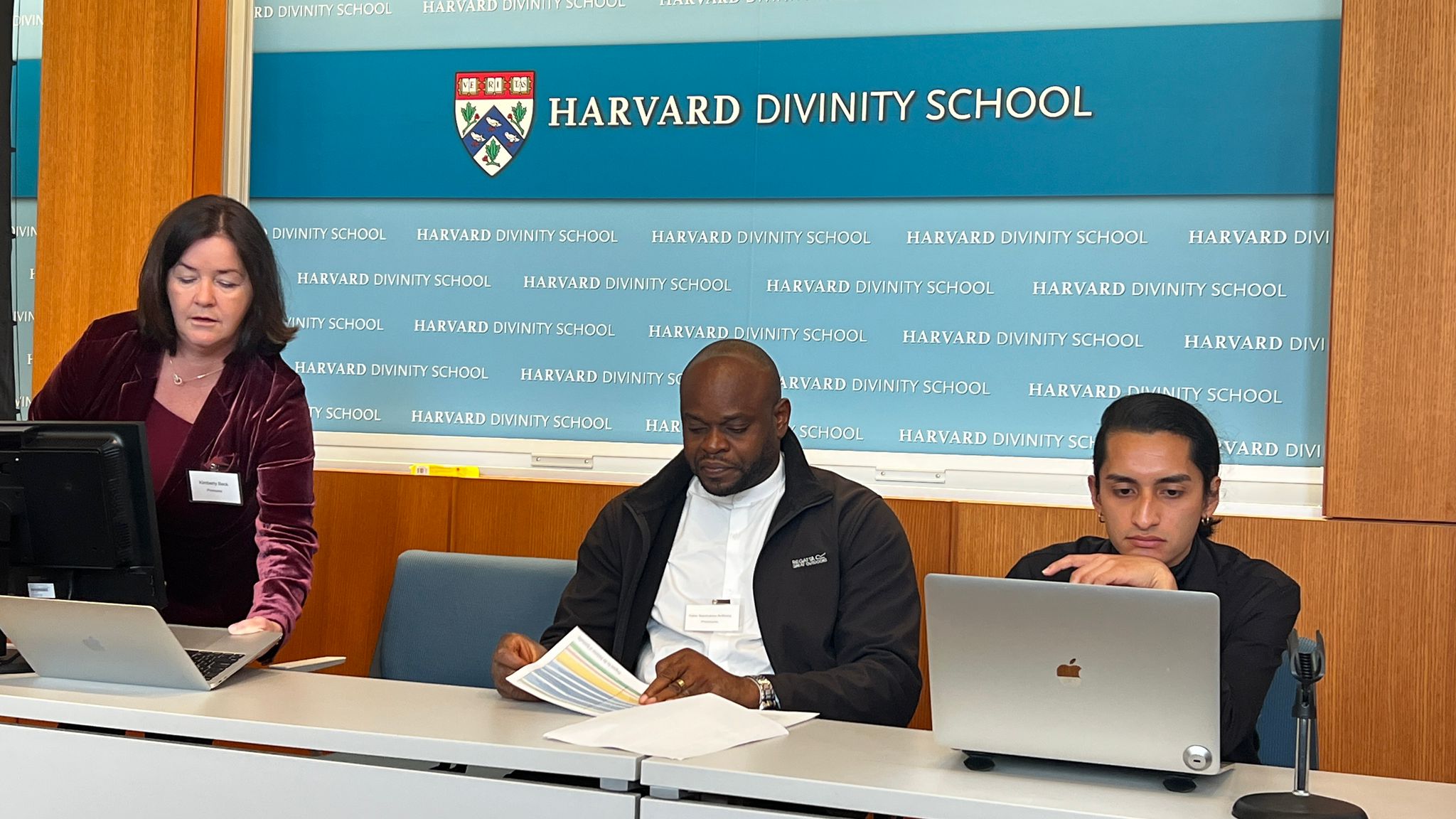 At Harvard Divinity School, 2023